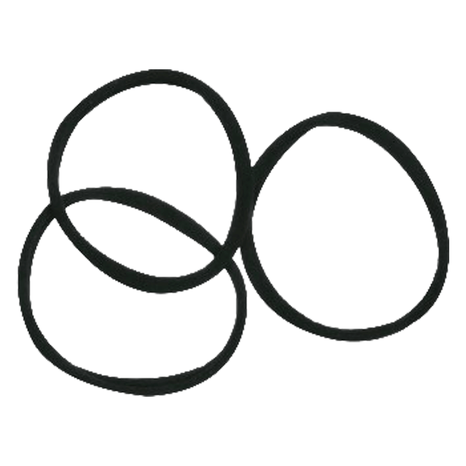 Elastico Microfibra Nero Busta 12 pz