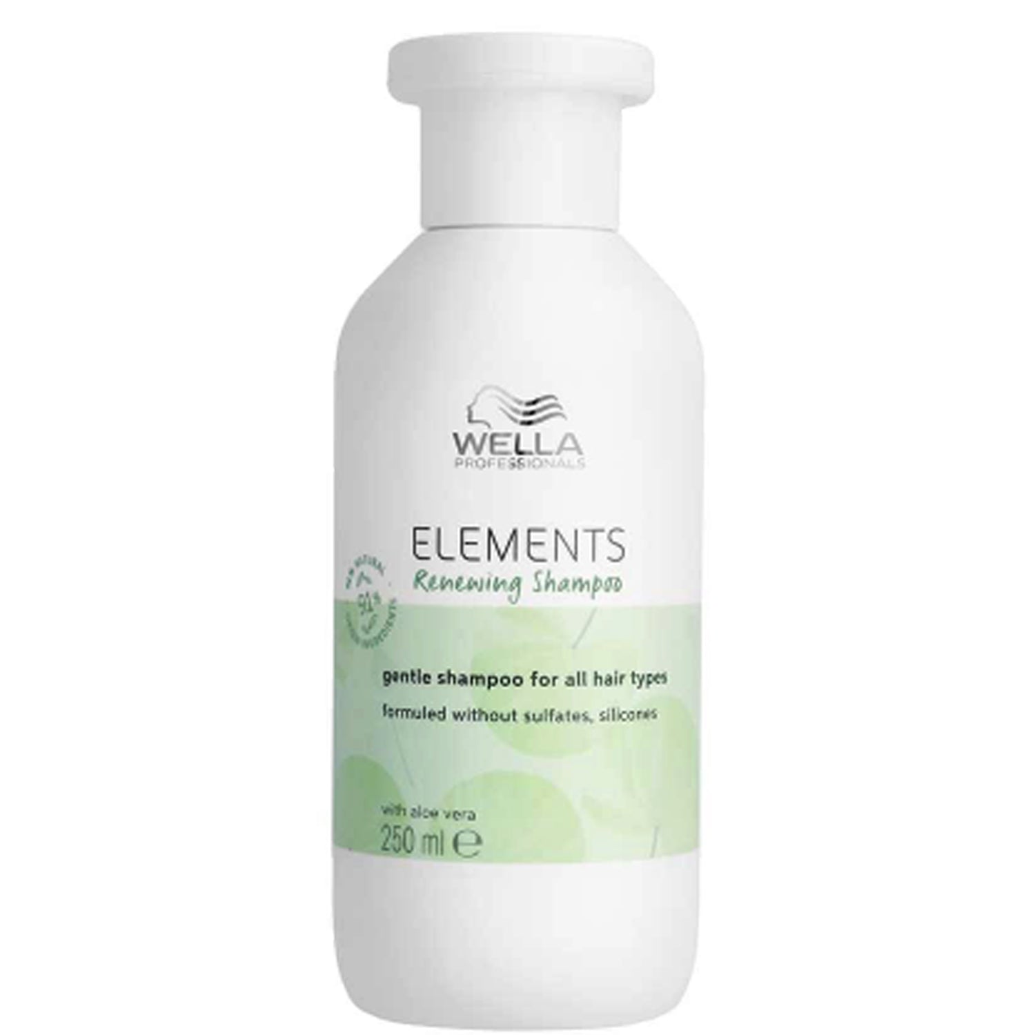 Shampoo delicato Elements Natural 91 % 250 ml Wella