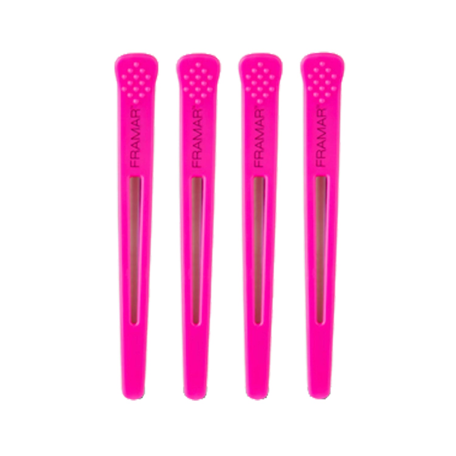 Fermacapelli Super Sectioners Rosa 4 pezzi Framar