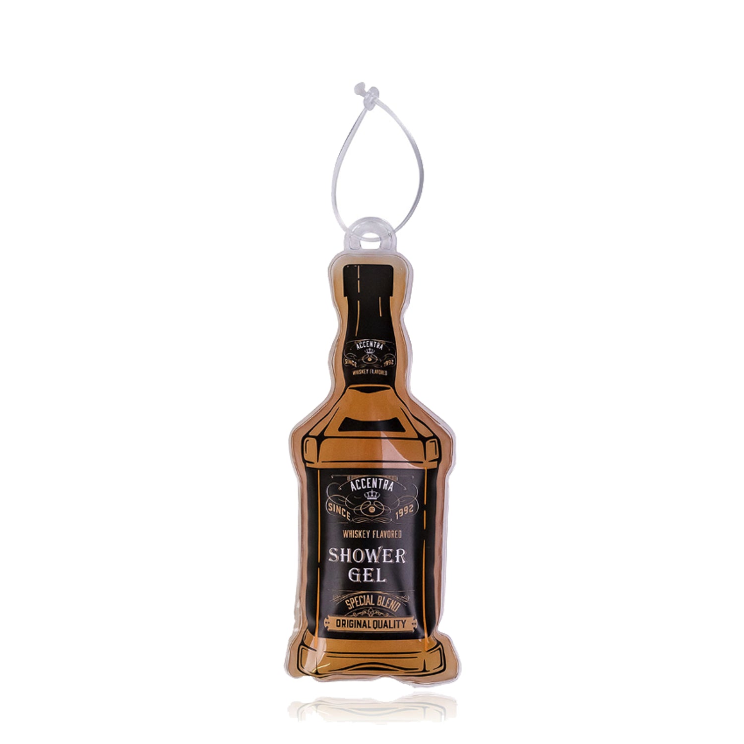 Gel Doccia vescica bottiglia pvc appendibile Whisky 200 ml