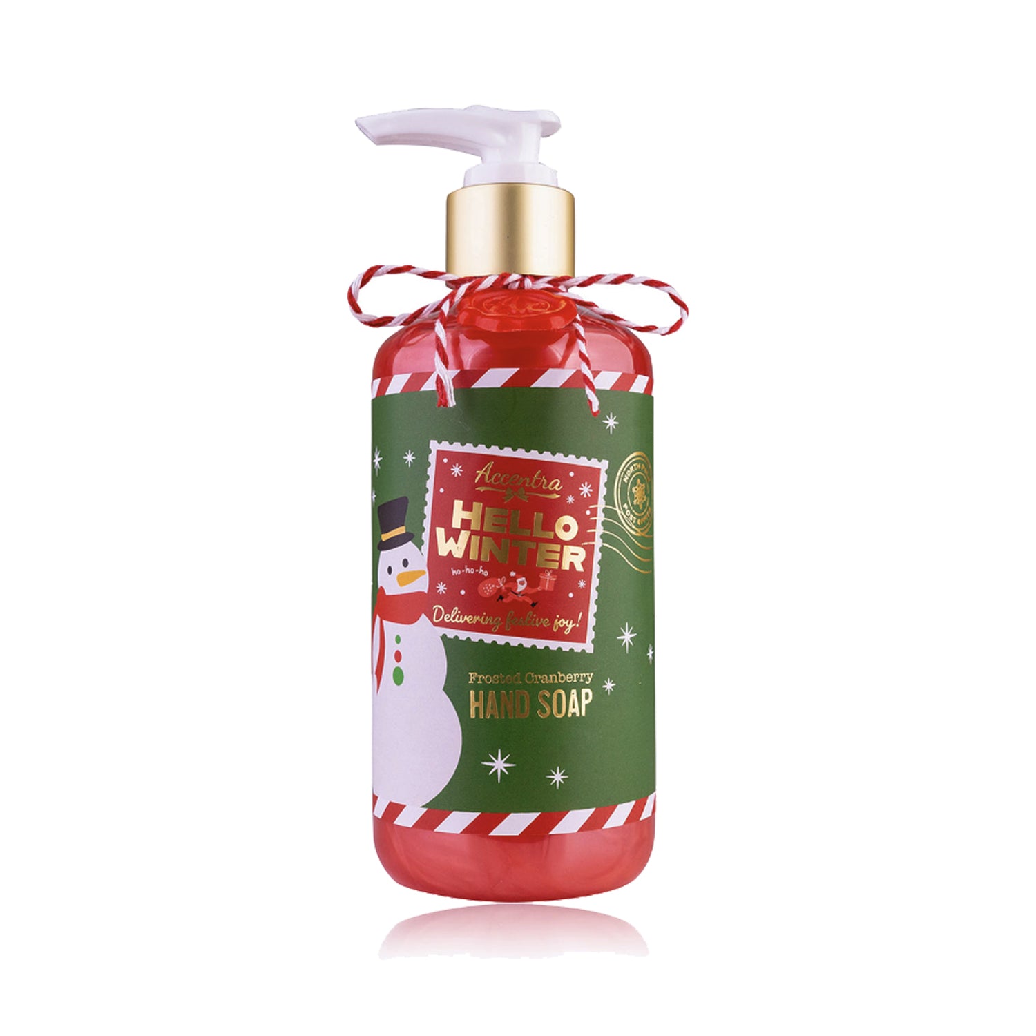 Sapone mani liquido Hello Winter con dosatore 290 ml