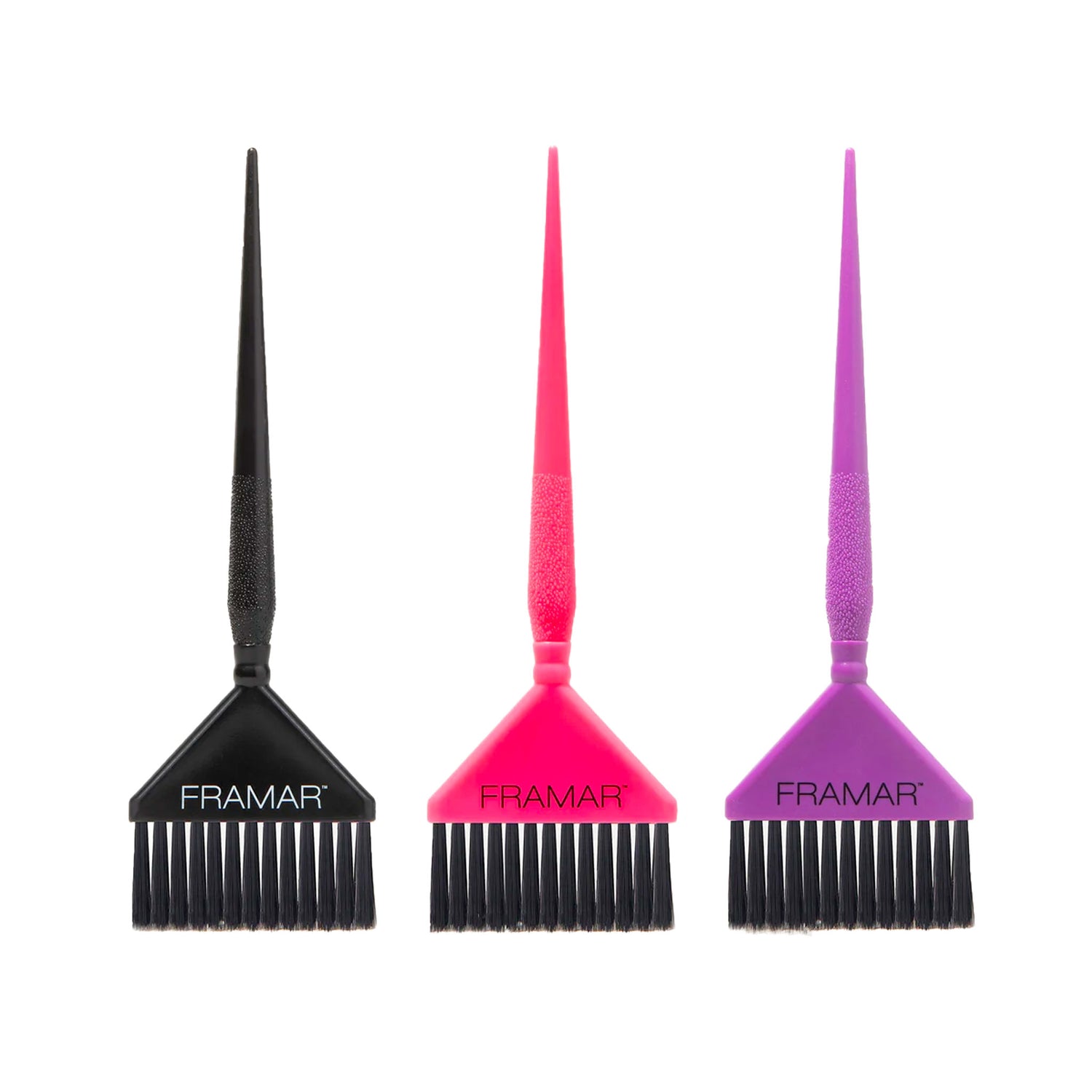 Kit 3 Pennelli Colore Big Daddy Extra Wide Brush Set Framar