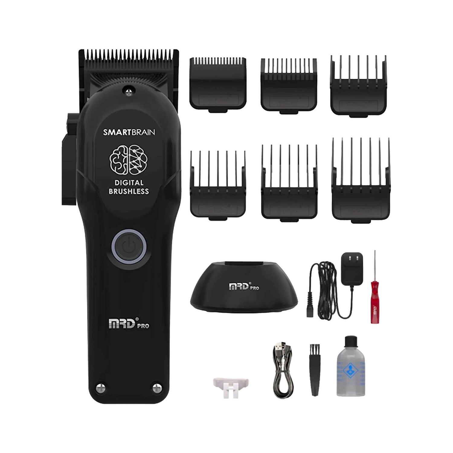 Tosatrice Pro Smartbrain Light Motor Clipper Nero MRD