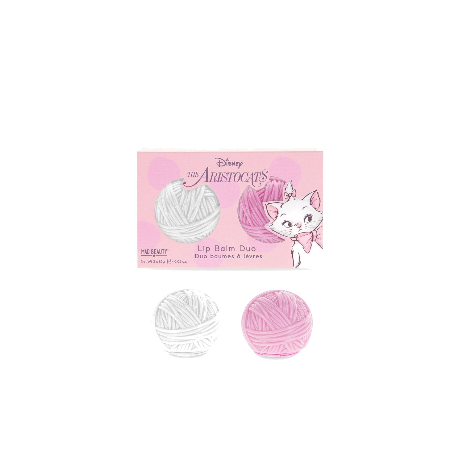 Duo Lip Balm Vaniglia Fragola Minou Aristogatti Disney