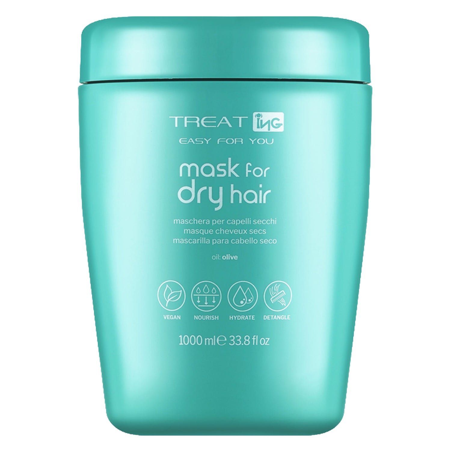 Maschera Dry Hair nutriente idratante capelli secchi Vegan 1000 ml ING