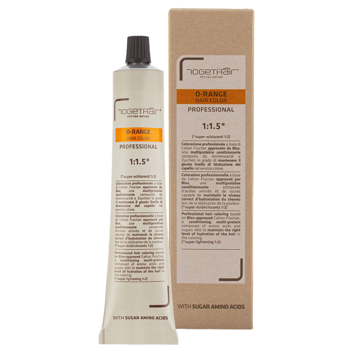 Colorazione professionale capelli Vegan O-RANGE nr. 6 Togethair 100 ml