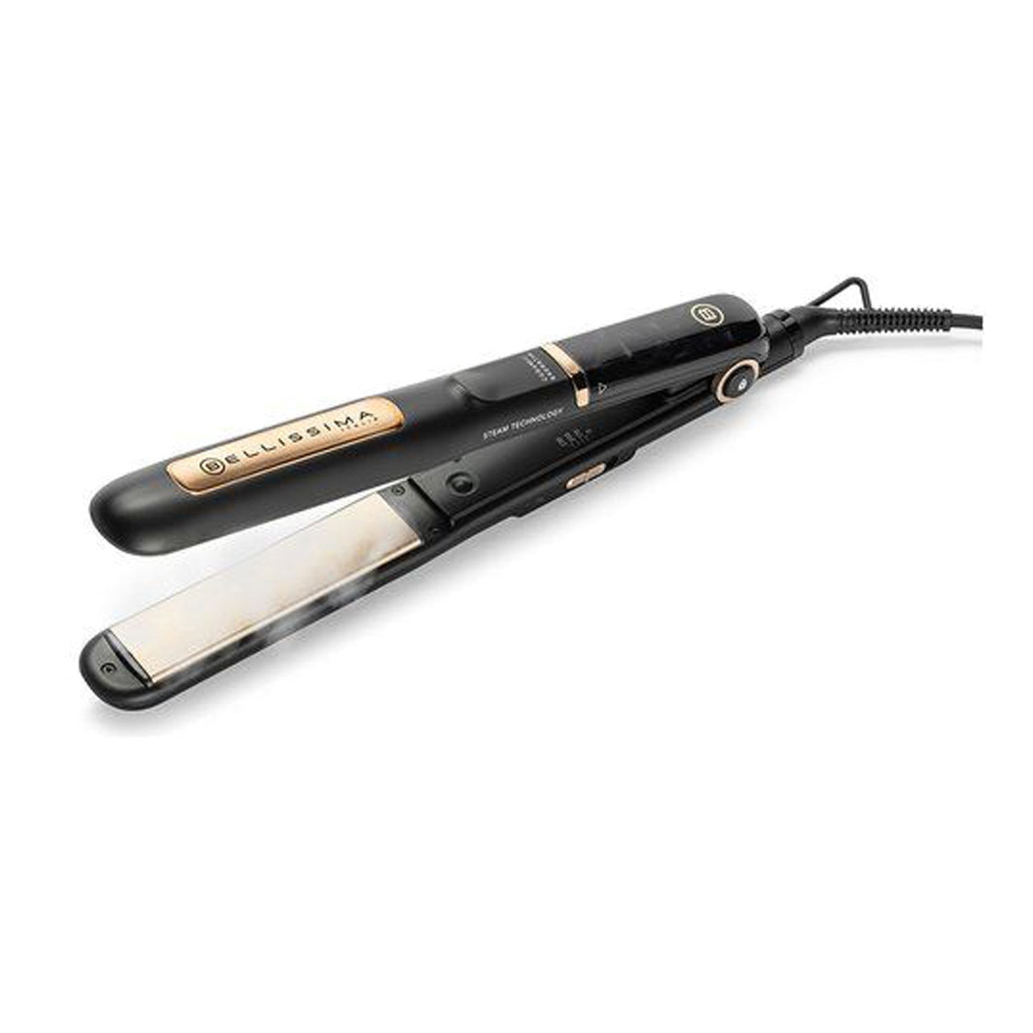 Kit Piastra a Vapore + Phon Ceramic & Keratin Gold Set Imetec