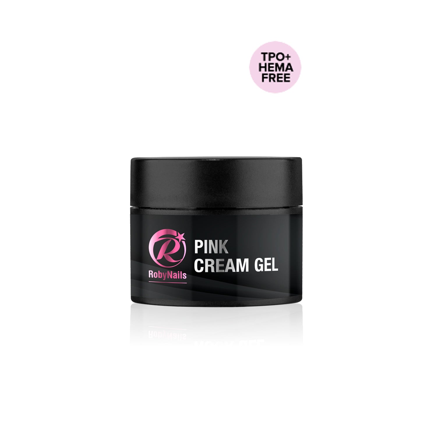 Pink Cream Gel Rosa Coprente 14 ml Roby Nails NEW