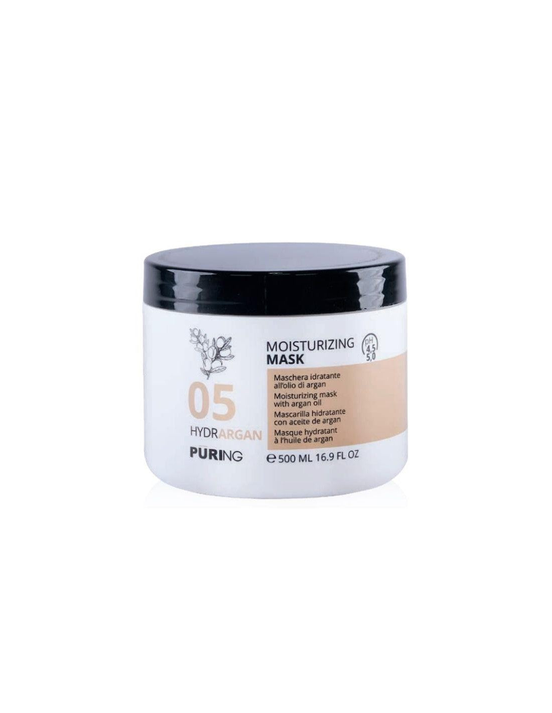 Maschera Idratante PR 05 Hydrargan Moisturizing 500 ml Puring
