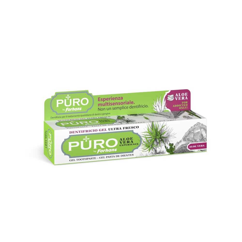 Dentifricio con Aloe Ultra Fresco Puro Forhans 75 ml