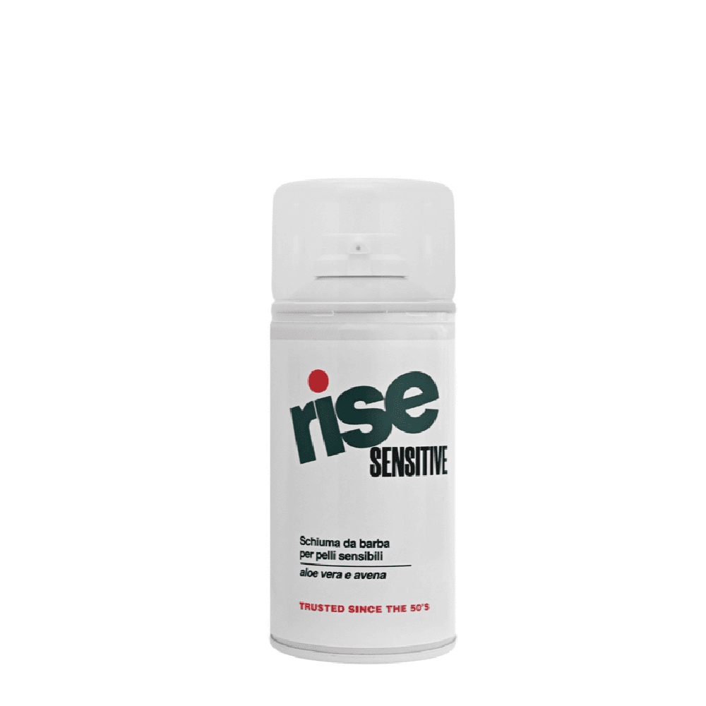 Schiuma da Barba Sensitive Pelli Delicate Rise 300 ml
