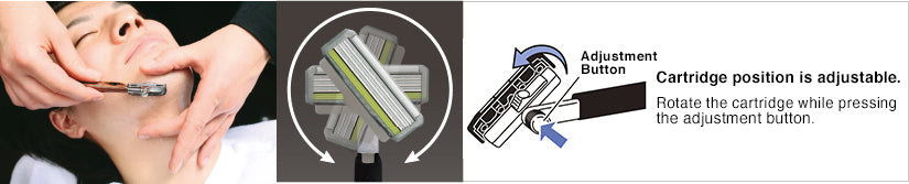 Rasoio trilama con manico in legno Professional Fsystem Feather