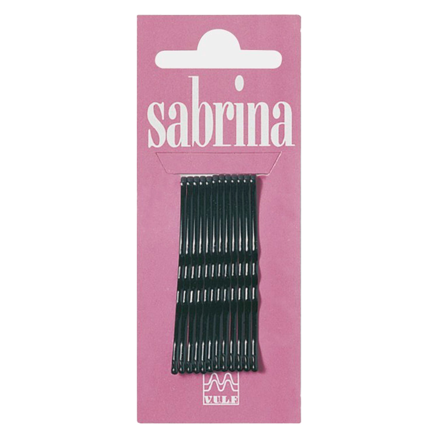 Molletta Sabrina corta nera display 12 pz