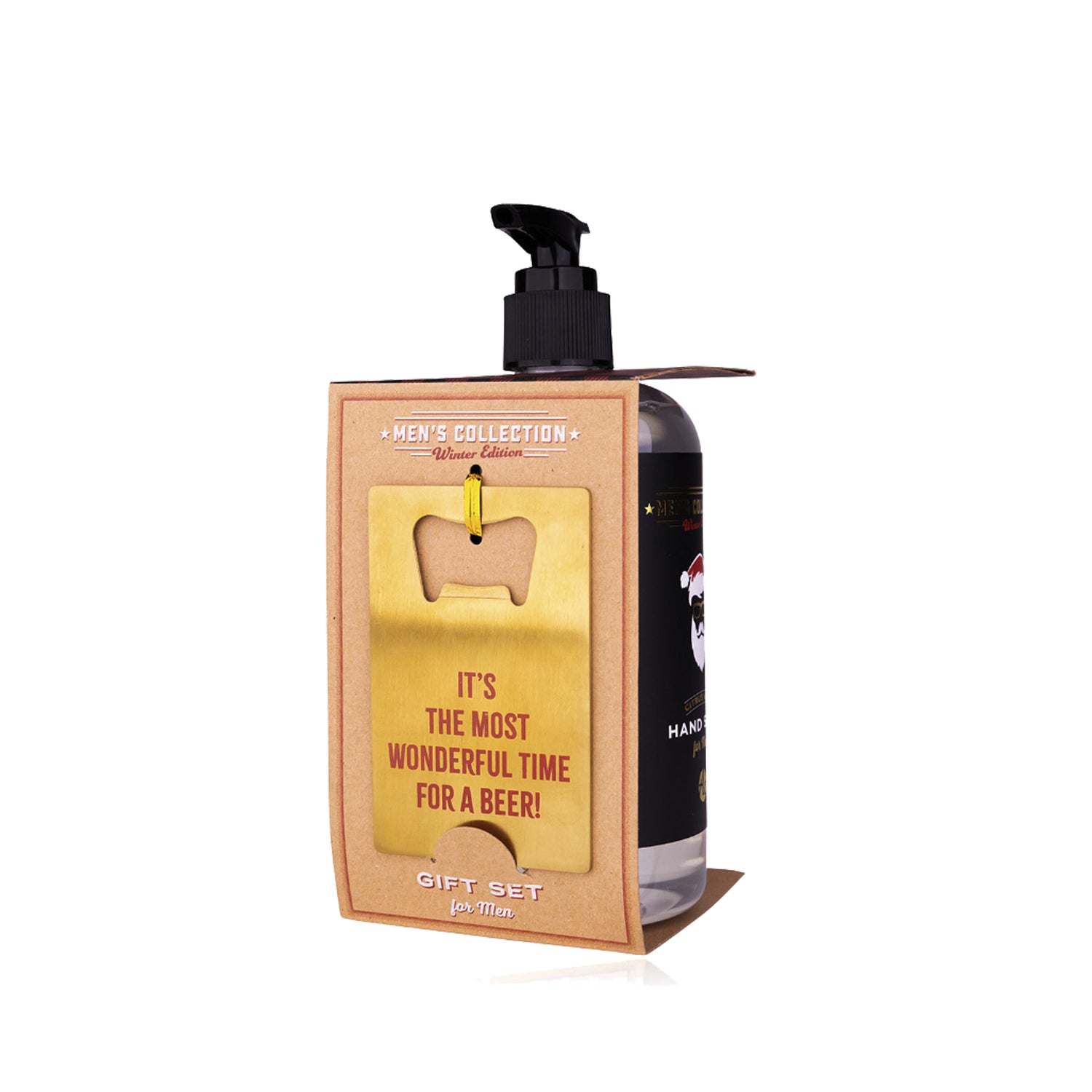 Sapone liquido per mani Men's Collection con apri bottiglie 400 ml