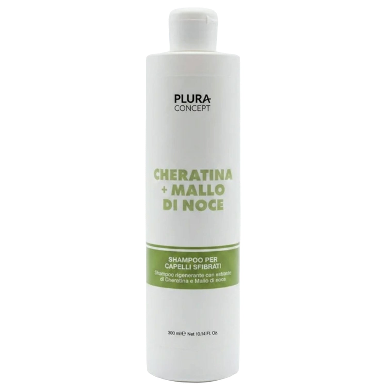 Shampoo capelli Sfibrati Plura Concept Cheratina e Mallo di Noce 300 ml