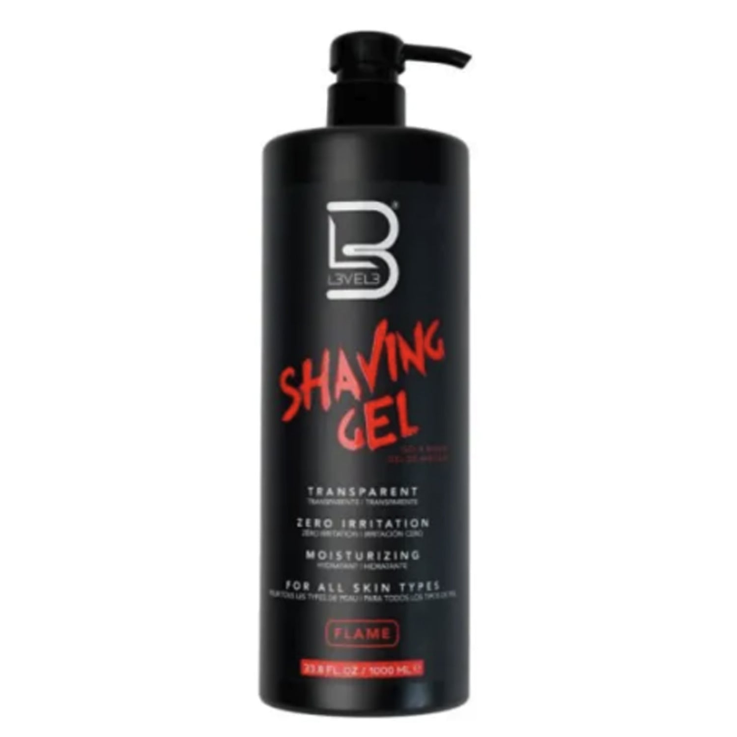 Shaving Gel Flame Level 3 1000 ml