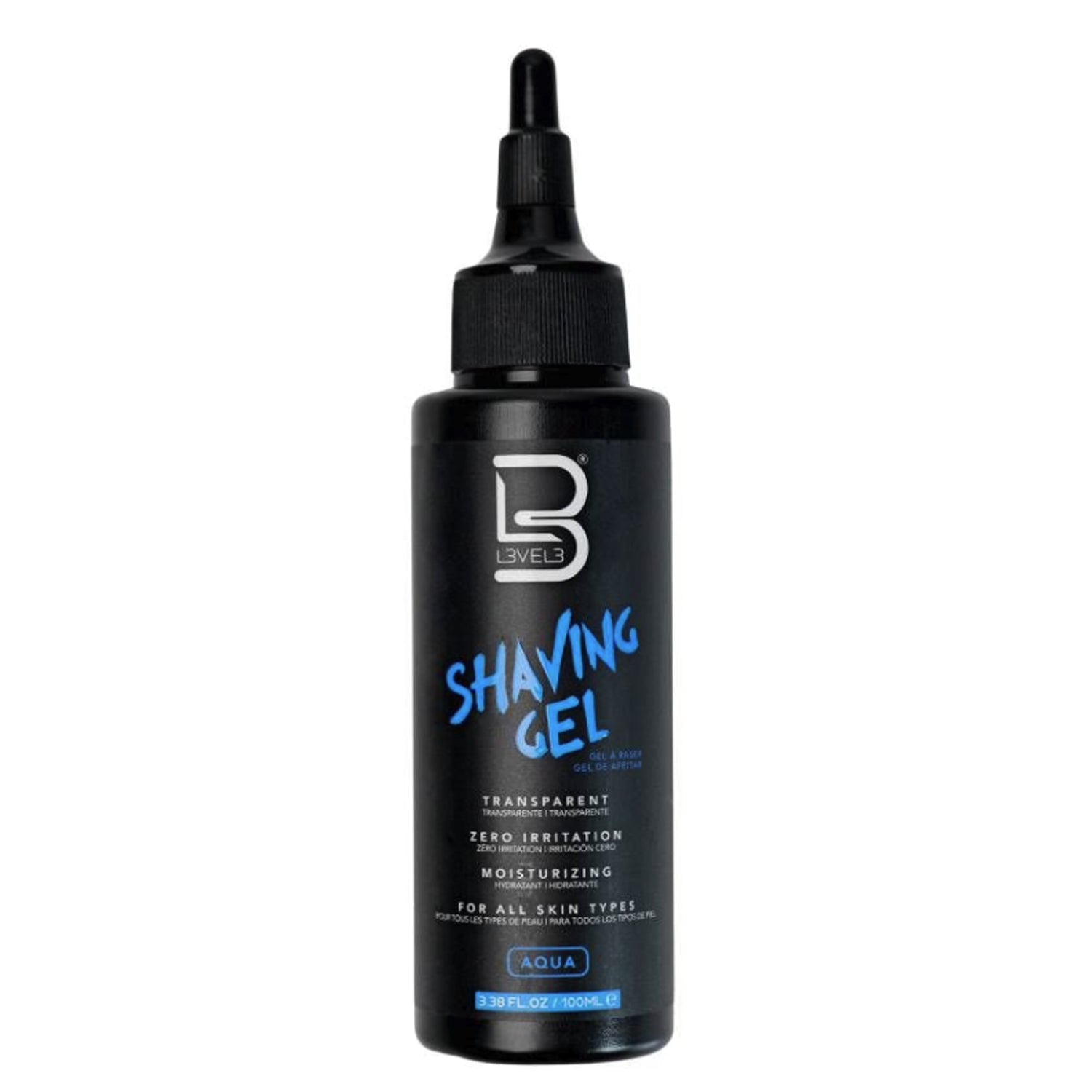 Shaving Gel Trasparente Aqua Level 3 100 ml