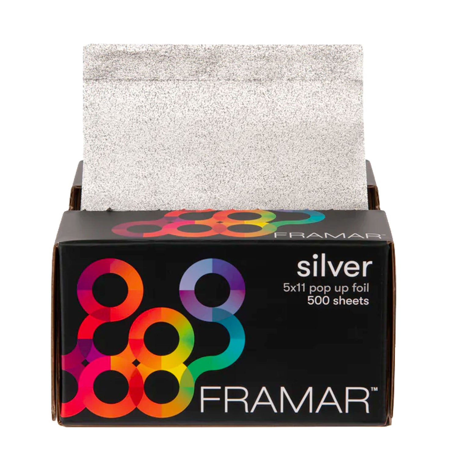 Fogli Alluminio Pretagliati 5x11 Silver 500 fogli Framar