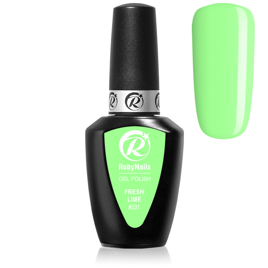 Gel Polish 331 Fresh Lime Roby Nails 8 ml