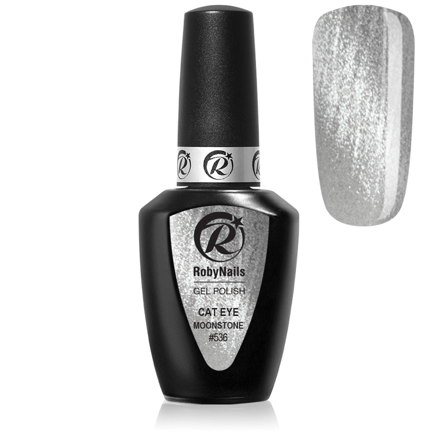Gel Polish Cat Eye 536 Moonstone Robynails 8 ml