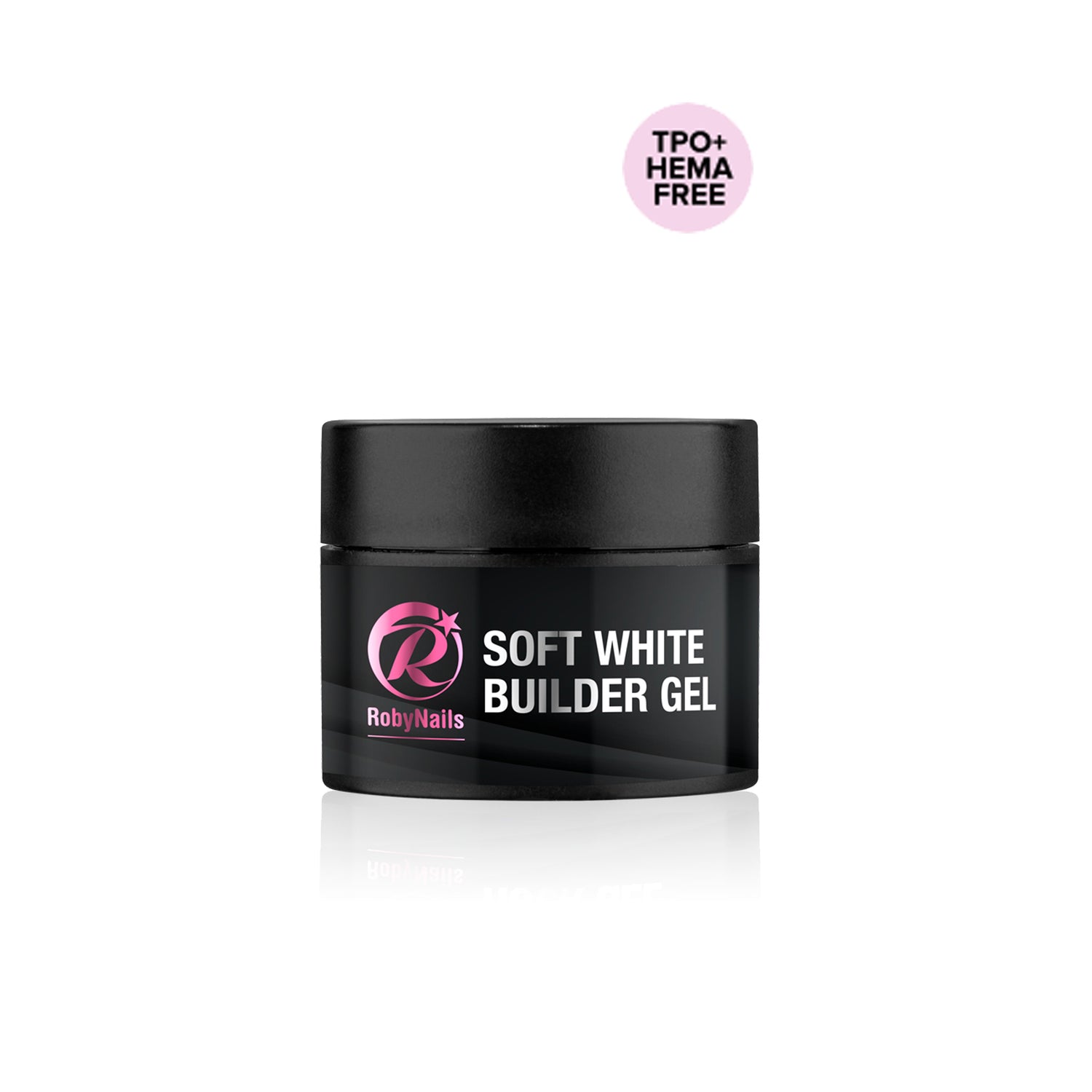Soft White Builder Gel 14 ml Roby Nails