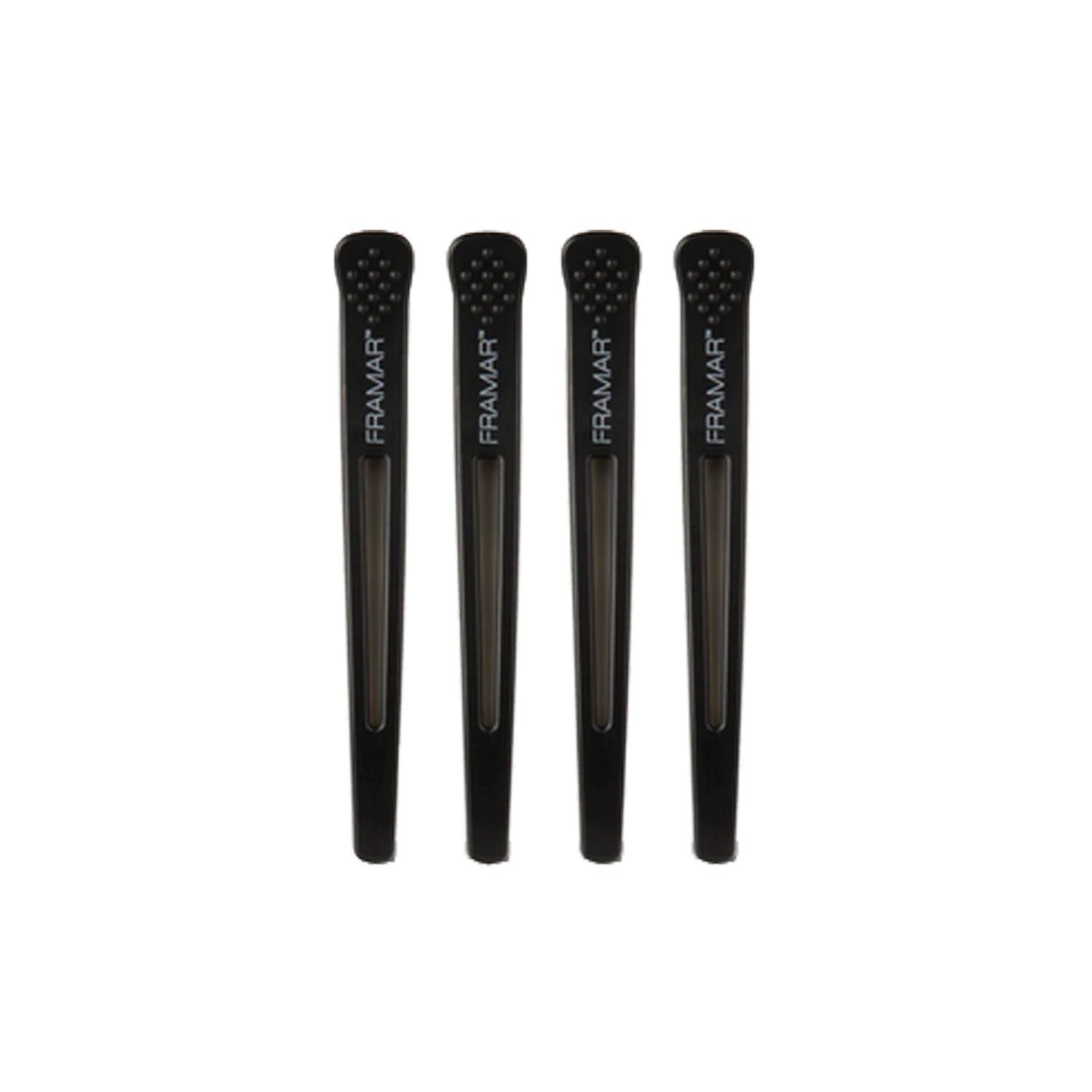 Fermacapelli Super Sectioners Nero 4 pezzi Framar