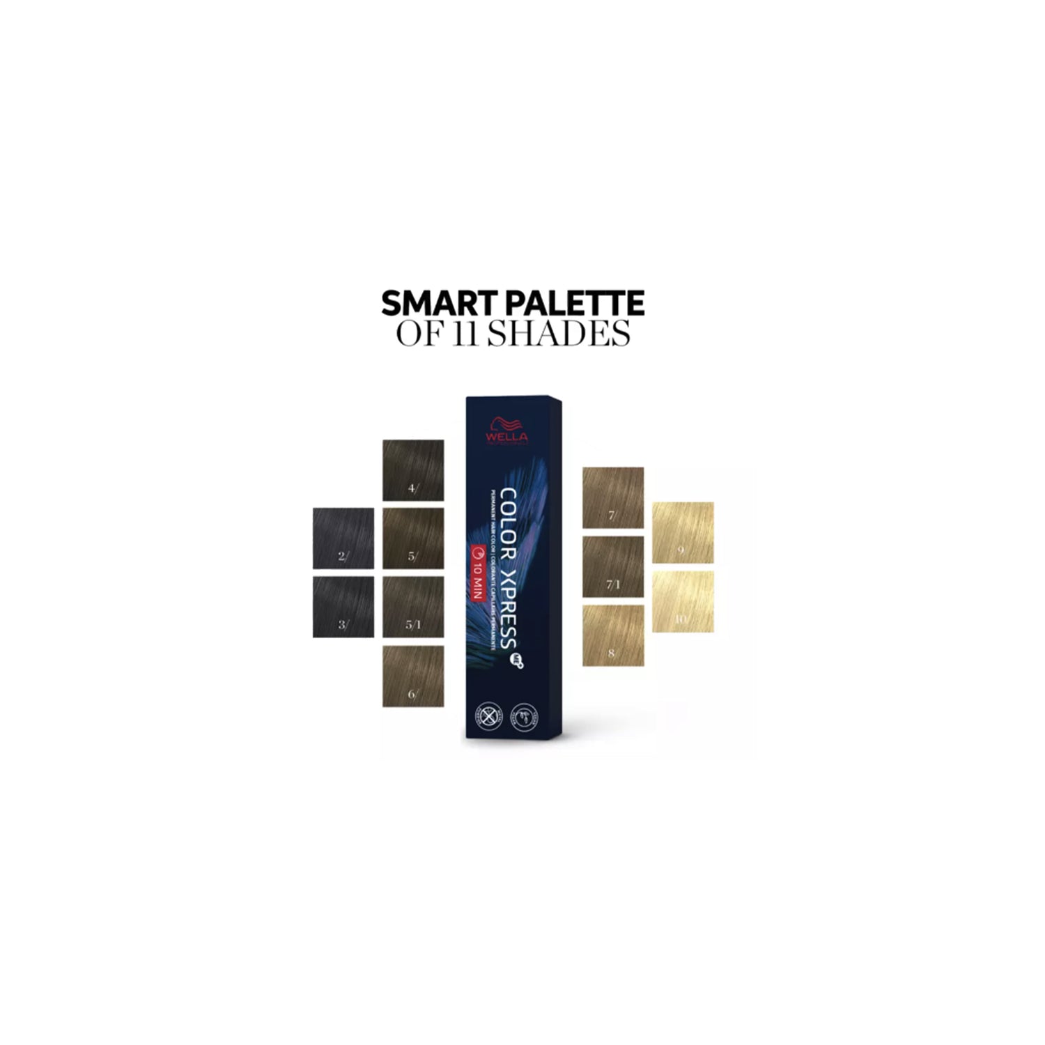 Tintura per capelli Color Express ME+ 10 Min Vegan 7/ 60 ml Wella