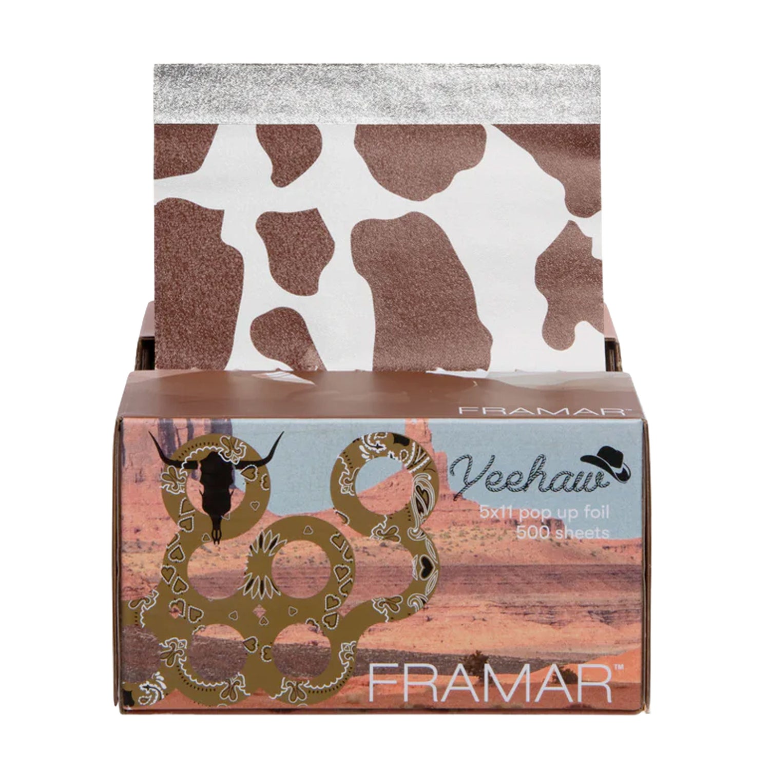 Fogli Alluminio Pretagliati 5x11 Yeehaw 500 fogli Framar